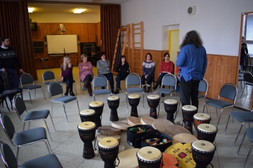 Šamanské bubnování (23. 2. 2018 , Kyjov) 